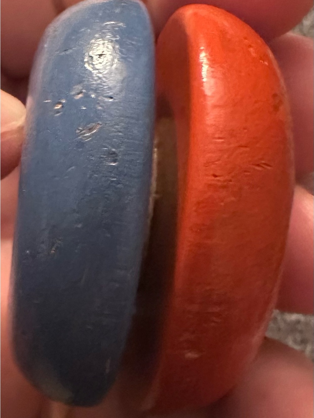 Vintage wooden Yo-yo circa 1950-1960.
